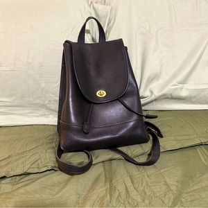 Vintage Coach Daypack Backpack #9791